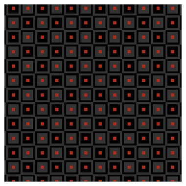23126 Petits carrés bicolores col1